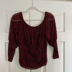 Express Off the Shoulder Going Out Top